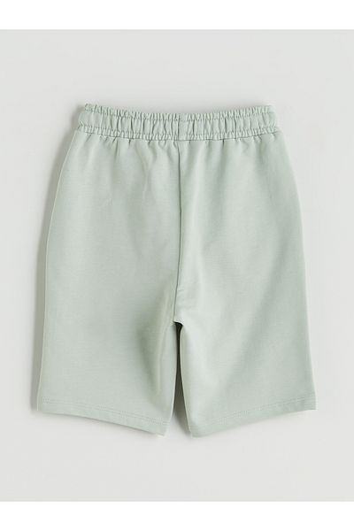 LC Waikiki Comfortable Fit Boys' Shorts with Elastic Waist