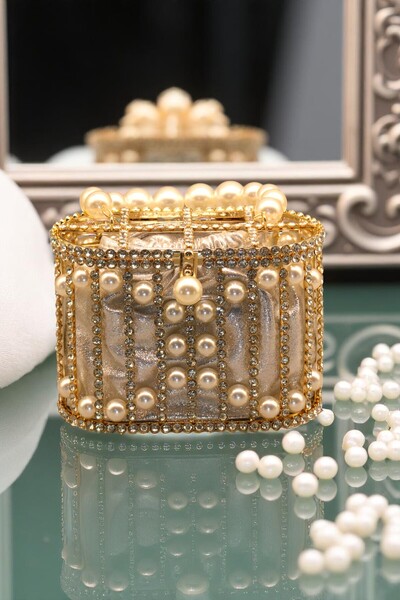 HFKY Жіноча вечірня сумочка. Імпортна дизайнерська срібна сумочка з сіткою. Клатч. Fy001