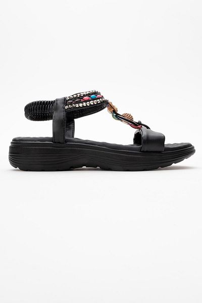 CCWAY AYAKKABI Women's Accessory Sandals Black