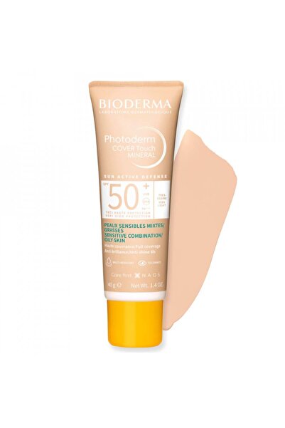 Bioderma Fluid Cover Touch with SPF50+ Photoderm, 40 ml, Light shade