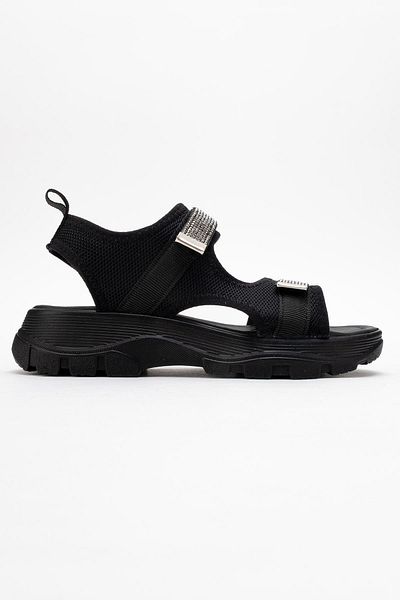 CCWAY AYAKKABI Women's Sandals BLACK