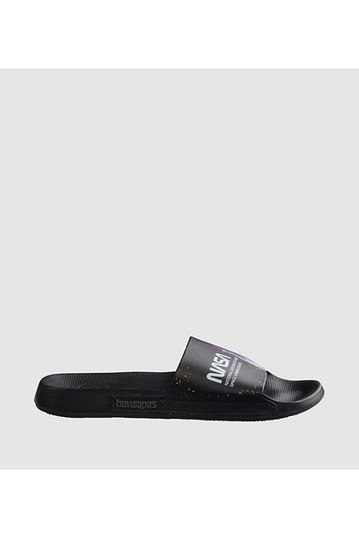 Havaianas أسود هاف. صندل للجنسين من سلايد برازيل