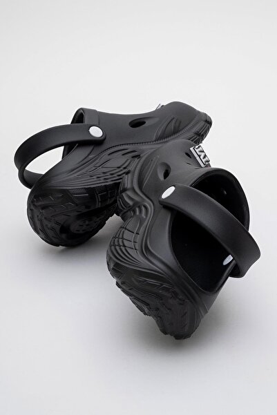 CCWAY AYAKKABI Women's Sabo Slippers BLACK