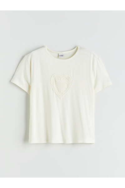 LC Waikiki Κοριτσίστικο T-Shirt Crew Neck