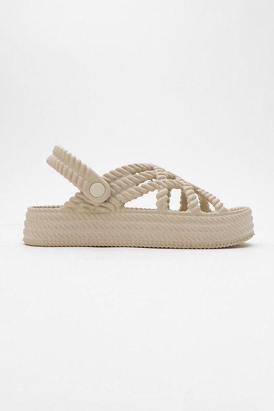 CCWAY AYAKKABI Women's Sandals BEIGE
