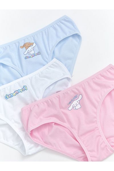 LC Waikiki Σετ εσώρουχα για κορίτσια με στάμπα Cinnamoroll 3 τεμ
