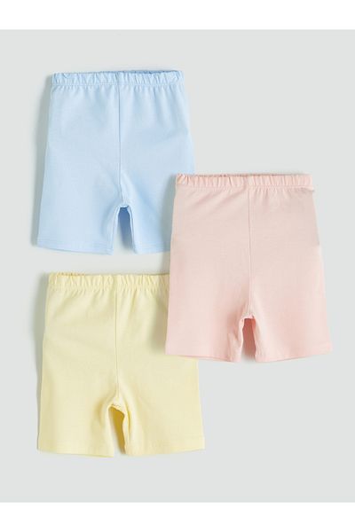 LC Waikiki Leggings de bază pentru fetiță cu talie elastică 3'