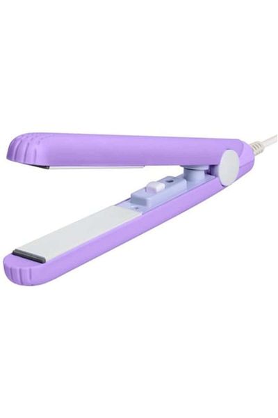 OEM Hair Straightener and Curler 2-in-1, Ceramic, High Temperature Resistance, Purple