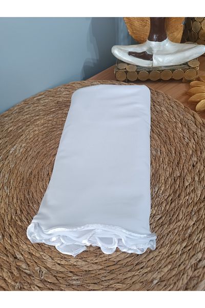 Blotch Premium Lycra White Color Lycra Sandy Jersey Shawl