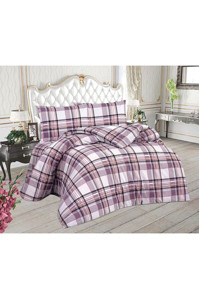 asiltr 100% Cotton Double Duvet Cover Set 4 Pieces.