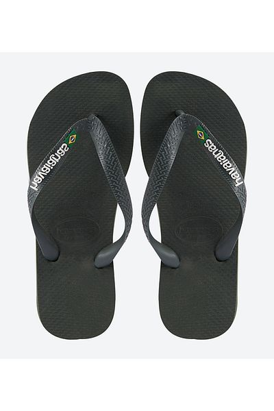 Havaianas Green HAV. BRASIL LOGO Unisex Sandal