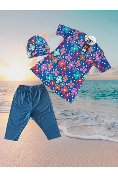 Differend Children's Swimsuit Short Sleeve