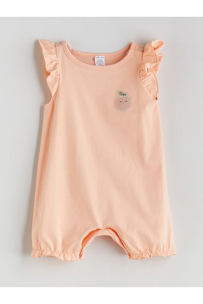 LC Waikiki Apple Printed Baby Girl Jumpsuit