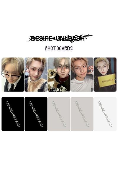 Kpop Dünyasi Enhypen Jungwoon'' Desire : Unleash'' Photocards