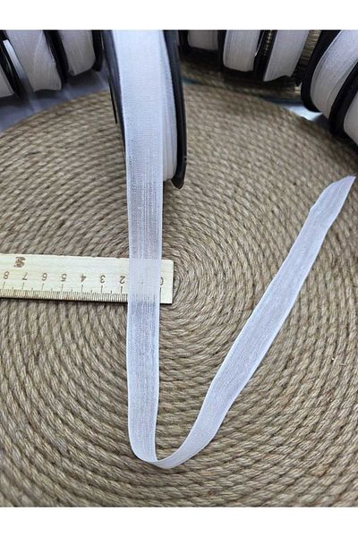 Esteks Dantel ve Tekstil Aksesuarları 15 mm Linen Ribbon Nopeli 20 Mt