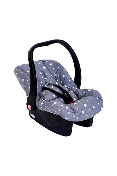 Sevi Bebe Husa scoica auto cu reductor Grey Stars SeviBebe