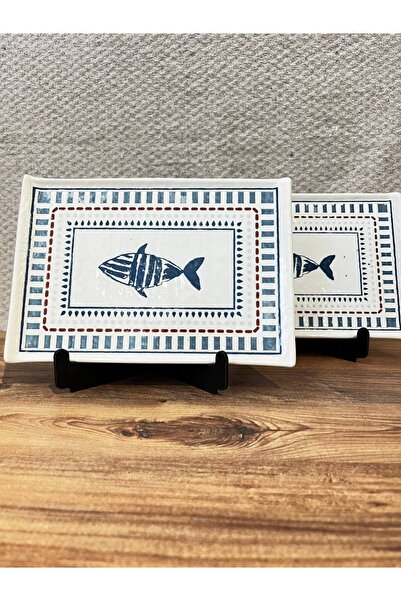 ColorCraft Ceramic Presentation Plate Blue Dreams