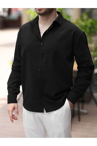 LUMAST Ελαφρύ Oversize Ελαφρύ πουκάμισο μουσελίνας κατά του ιδρώτα