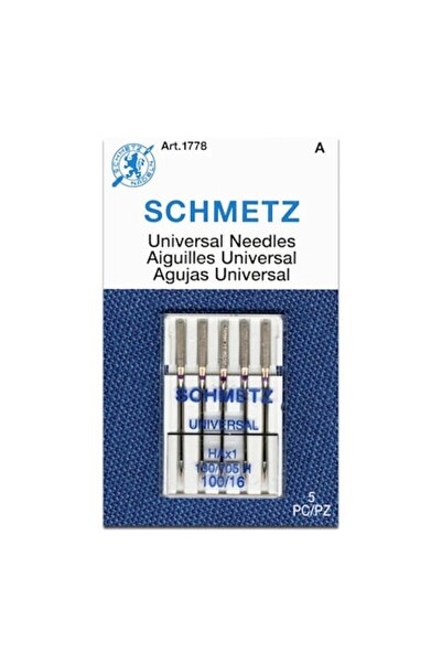 SCHMETZ Set 5 Ace Universale Pentru Mașini De Cusut Casnice, , Mărimea 100/16