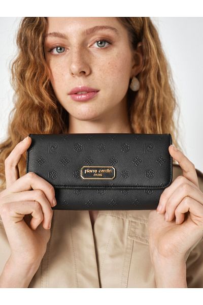 Pierre Cardin Multi-Eye Women's Black Wallet