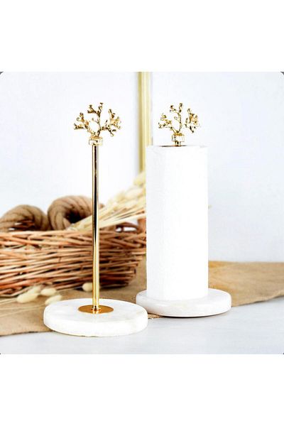 DM HOME Marble Roller Towel Rack