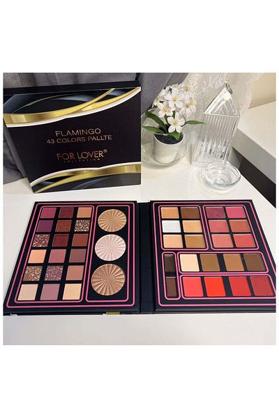 FOR LOVER Eyeshadow, Highlighter, and Blush Palette