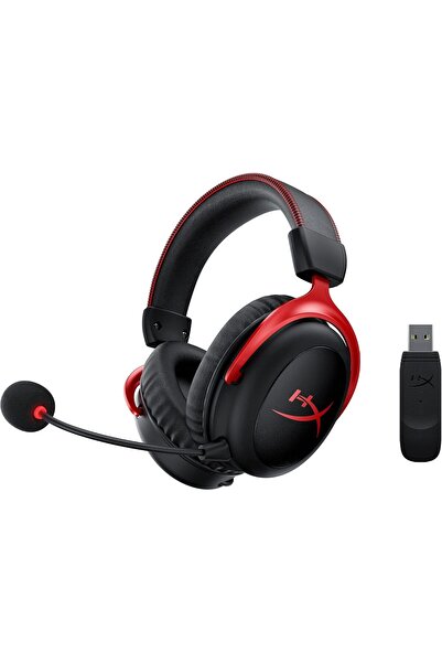 HyperX Cloud II Wireless Gaming Headset - PC/PS4/Nintendo Switch, Detachable Noise-Cancelling Mic, R