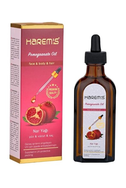 HAREMSS زيت زهرة الرمان من هاريمز زيت نقي 100% لليدين والجسم 100 مل