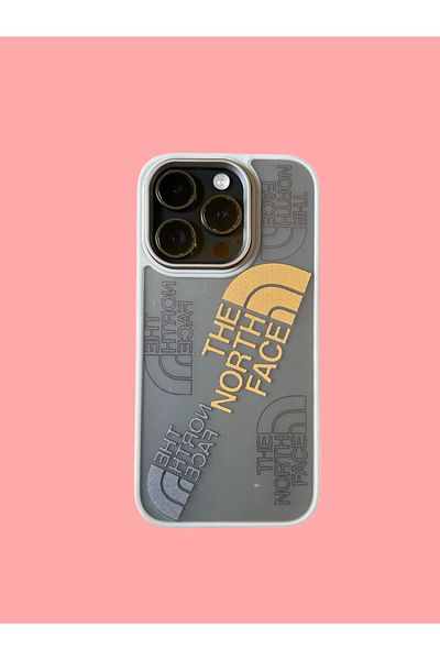 THE NORTH FACE The North Face case, compatible with Iphone 15 PRO, gray