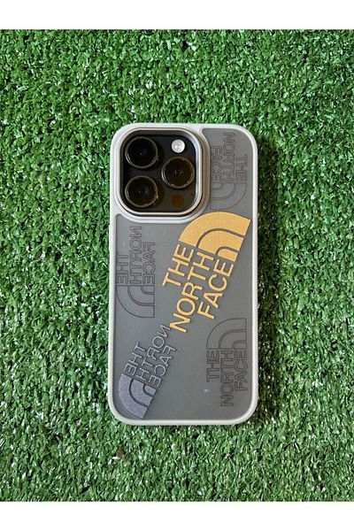 THE NORTH FACE The North Face case, compatible with Iphone 14, grey