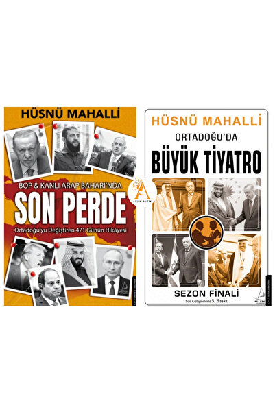 Destek Yayınları Son Perde/Ortadoğu'da Büyük Tiyatro/Hüsnü Mahalli/2 Kitap Set