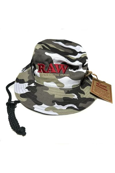 RAW Raw Smokerman Camo hat made of cotton Unisex size M 57-58 cm color Camouflage