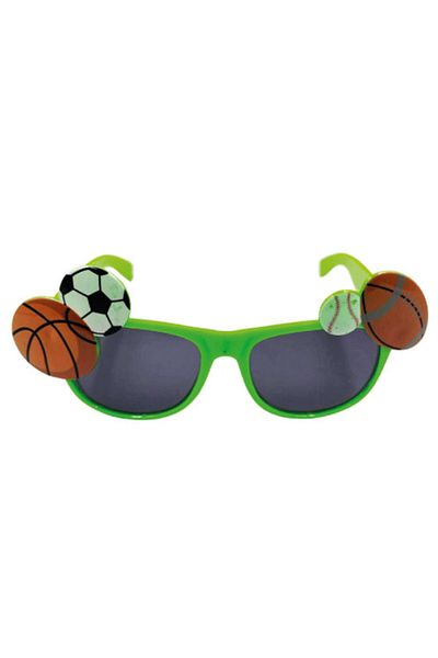 kidspartim Party Glasses Plastic Sports Themed Model