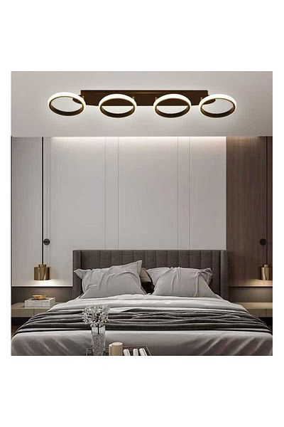 Jiju Led Chandelier, 2.4g Wifi Remote Control Light/cold/warm/neutral With Adjustable Intensity