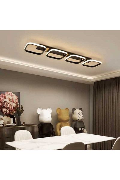 LightPlanet LED chandelier with 2.4G wifi remote control, light/cold/warm/neutral, adjustable intensity