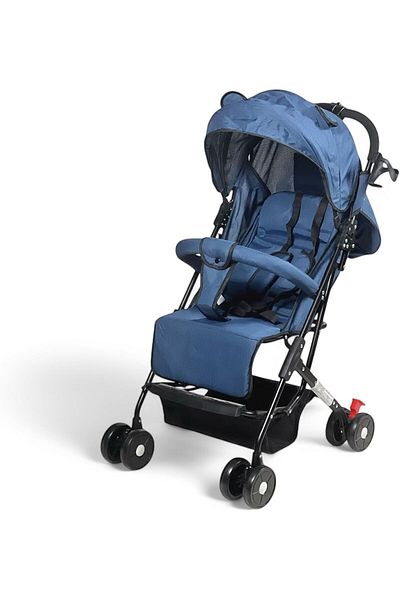 ALBADER Foldable Baby Stroller With Storage Basket And Umbrella, Lightweight Travel Strollers