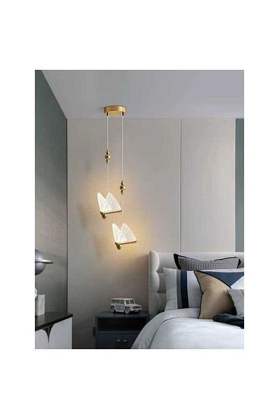 Jiju Butterfly Led Cable Chandelier 12w 3000k/4000k/6500k