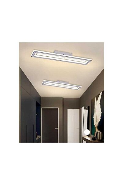 LightPlanet Plafoniera LED Dreptunghiulara 60CM 136W 3 Functii Lumina Calda N...