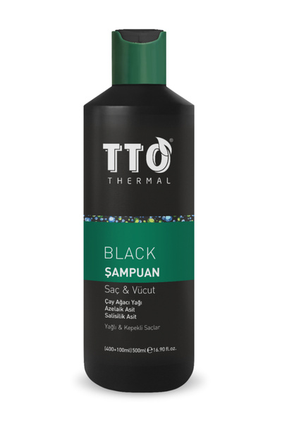 TTO Thermal Black Şampuan 400 + 100 ml