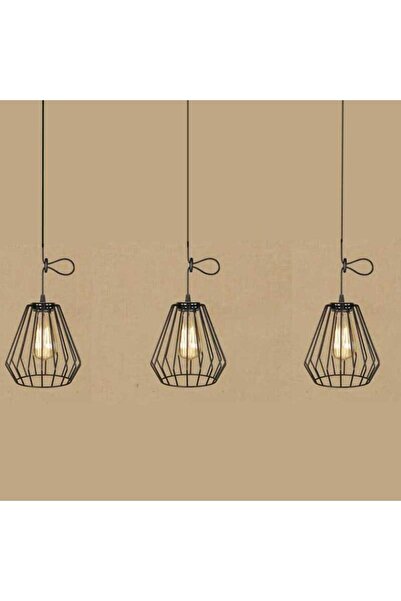 Jiju Lustra e27*3 maxim 60W/BEC 15 x 100 x 55 cm