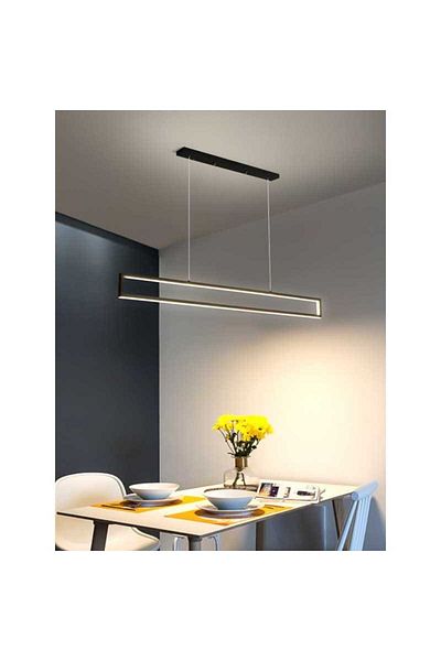 Sueva Minimalist Led Chandelier With 2.4g Wifi Remote Control, Light/cold/warm/neutral, Intensity