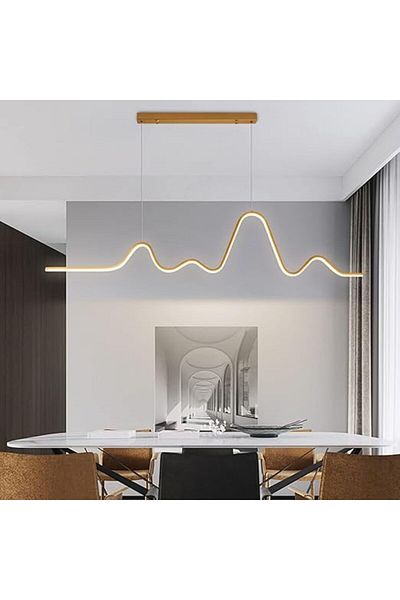 LightPlanet LED chandelier with 2.4G wifi remote control, light/cold/warm/neutral, adjustable intensity