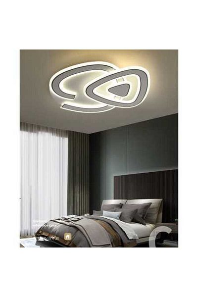 LightPlanet White LED Chandelier with 2.4G wifi Remote Control light/cold/warm/neutral adjustable intensity