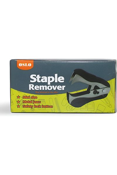 Generic Oslo Staple Remover with Safety Lock, Staple Remover Tool, Staple Puller