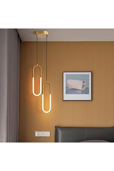 Jiju Led Chandelier With Remote Control D30cm Wifi 2.4g With Light/cold/warm/neutral Adjustable Intensity