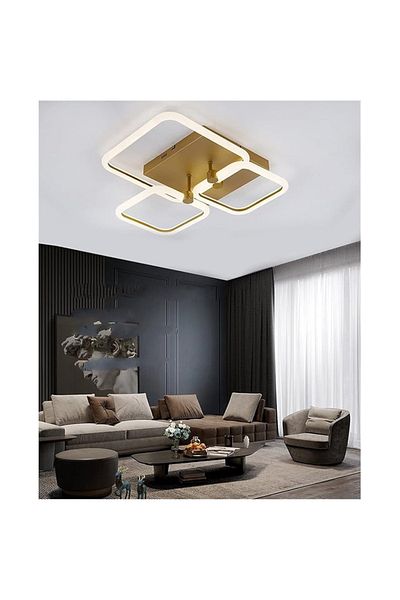 Sueva Gold LED Chandelier with Remote Control White wifi 2.4G light/cold/warm/neutral adjustable intensity