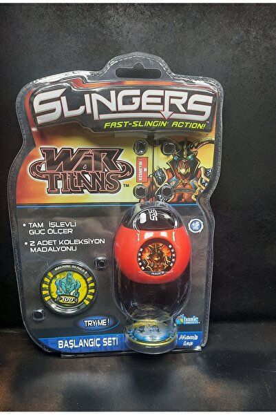 TOYSTAR Slingers Mıknatıslı Taso Başlangıç Seti , Tam işlevli Güç Ölçer, 5 Ad...