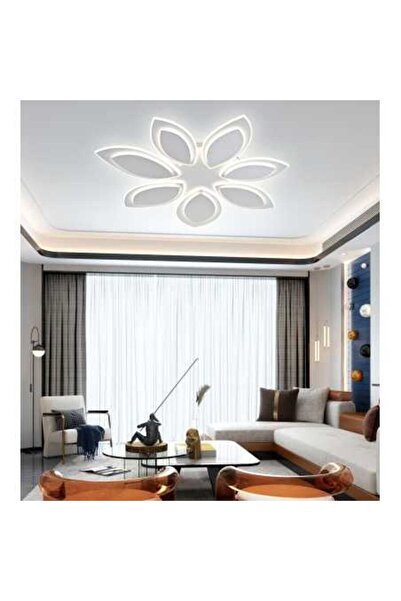 Sueva Lustra LED Floare cu Telecomanda wifi 2.4G lumina/rece/calda/neutra int...