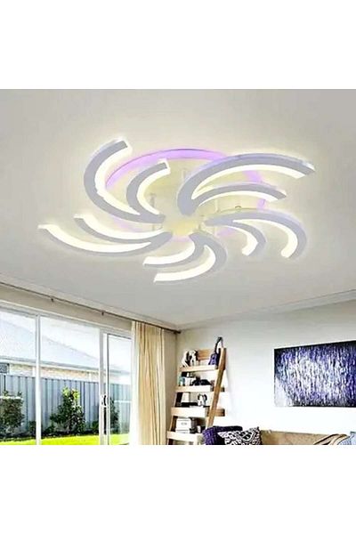 Sueva RGB LED Chandelier with 2.4G wifi Remote Control, light/cold/warm/neutral, adjustable intensity
