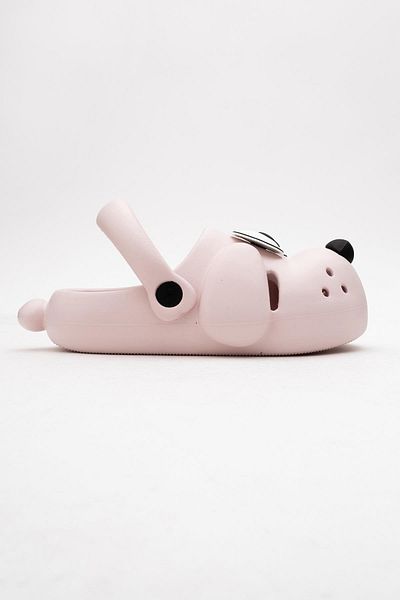 CCWAY AYAKKABI Children's Dog Sabo Slippers 21-28 Powder